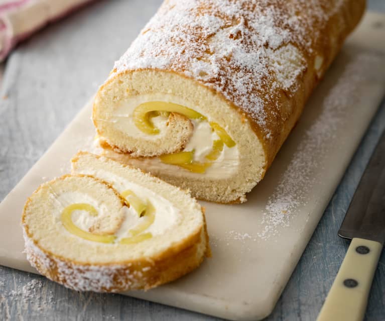 Mango Swiss Roll