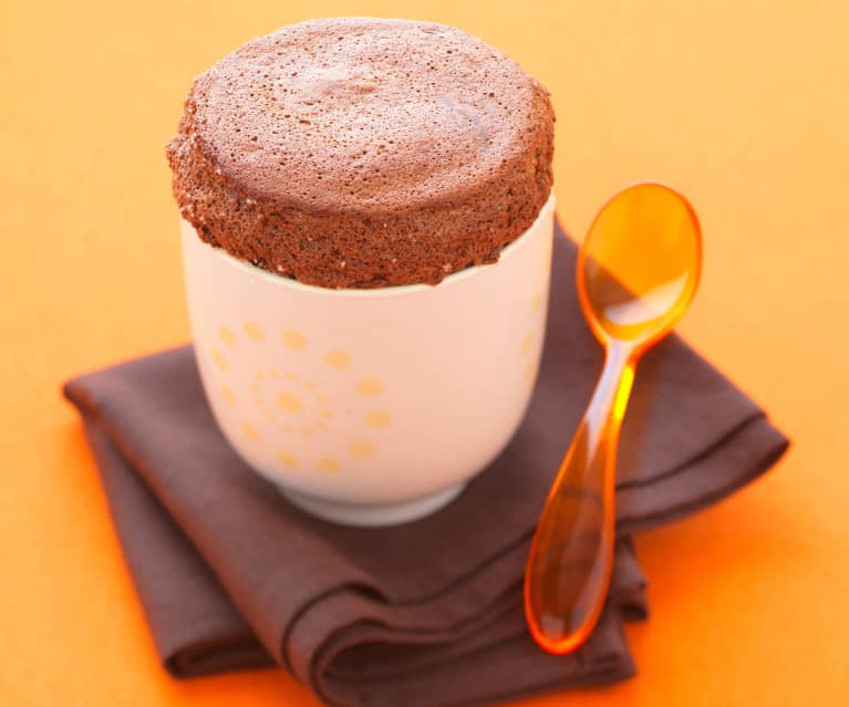 Soufflé de ciocolată cu portocală