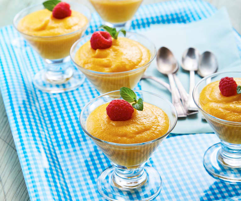 Mousse de mango - Cookidoo® – la plataforma de recetas oficial de Thermomix®