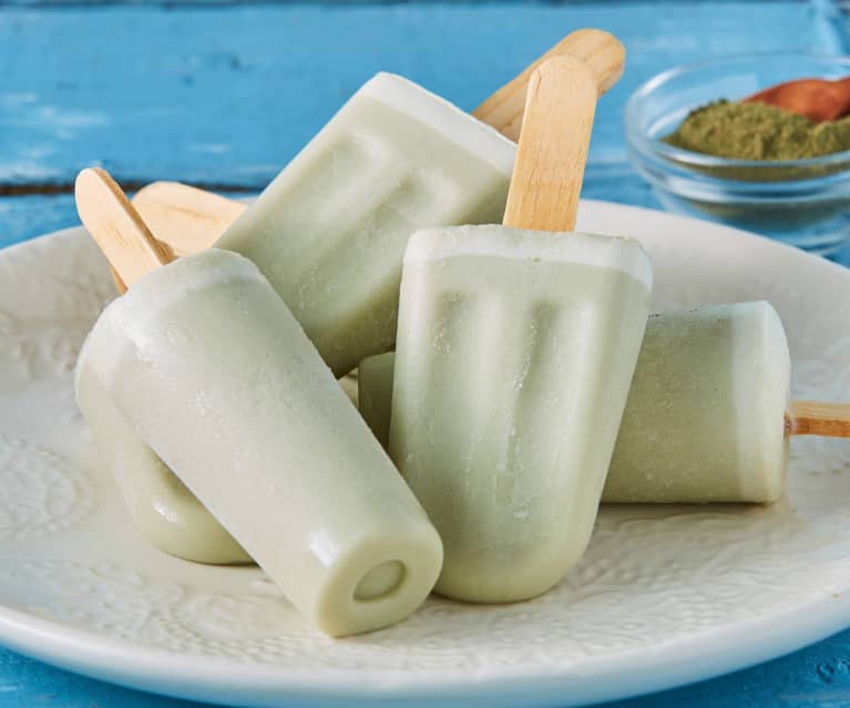 Paletas heladas de matcha - Cookidoo® – la plataforma de recetas oficial de  Thermomix®