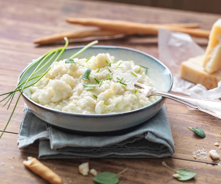 Risotto au chou-fleur