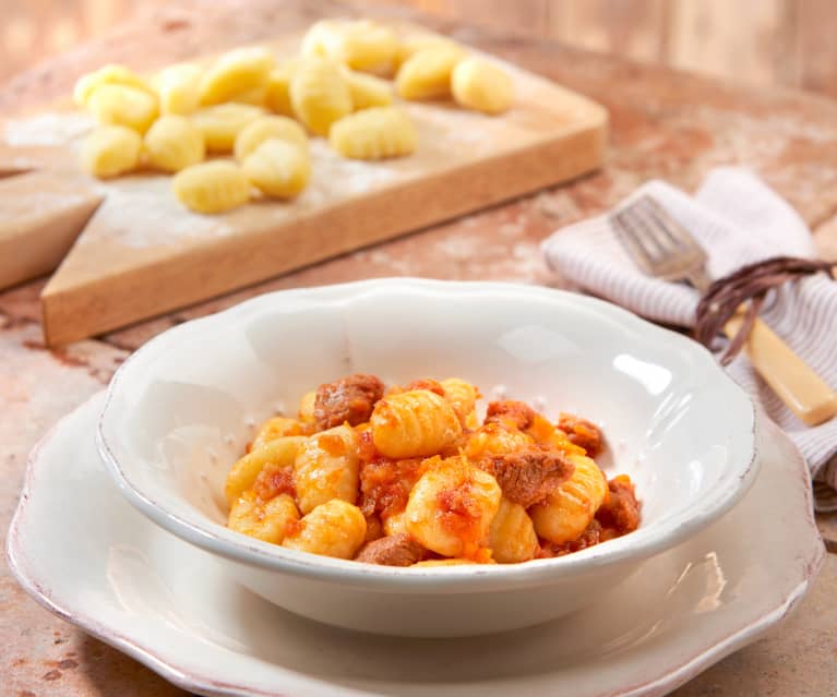 Gnocchi al sugo di anatra