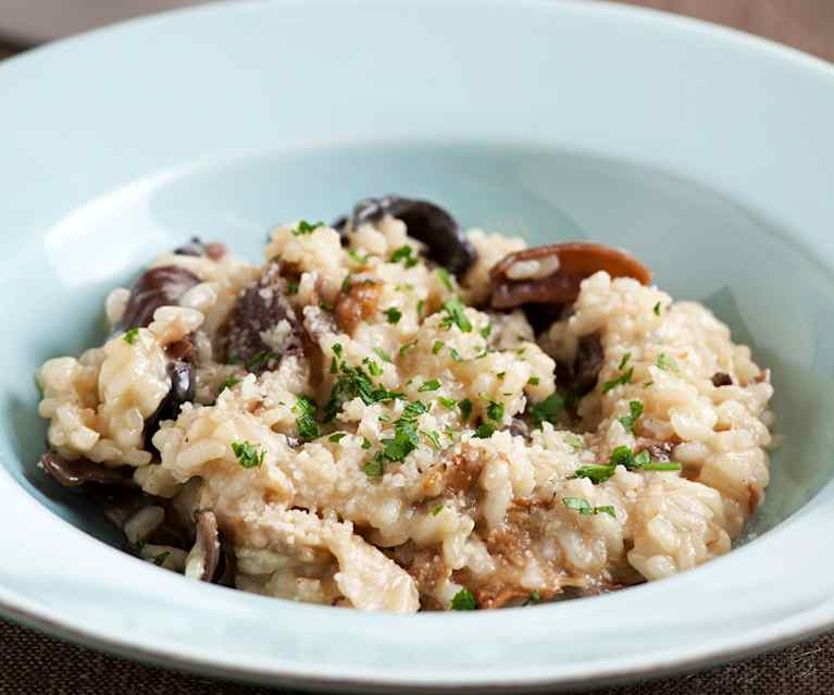 Risotto con boletus Risotto con boletus