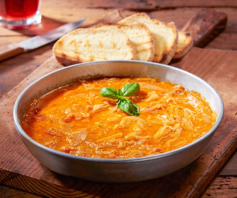 Zuppa di cipolle alla francese con Affettatutto Bimby® (TM6) - Cookidoo® –  the official Thermomix® recipe platform