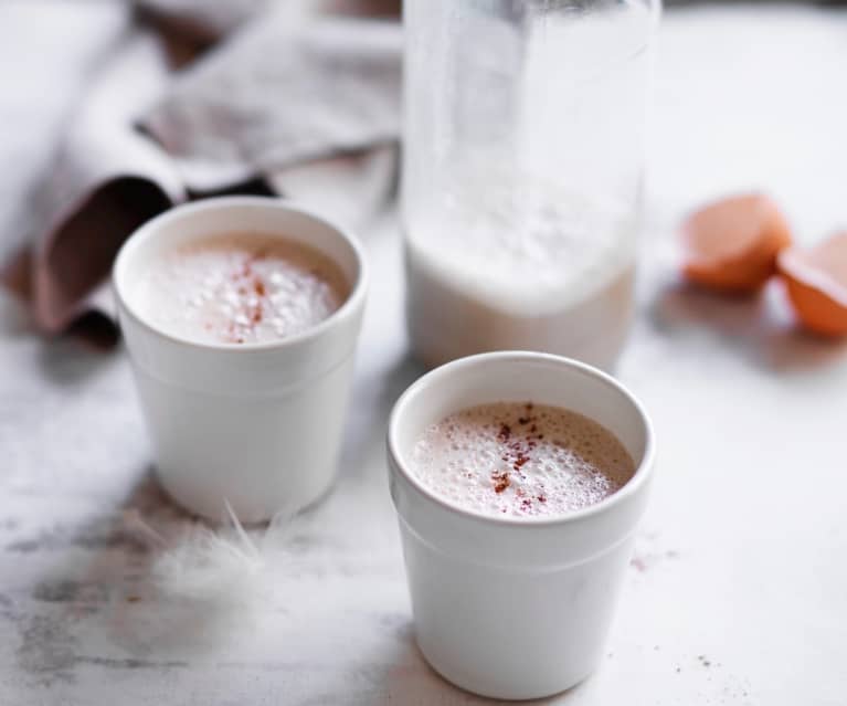 Spiced almond eggnog