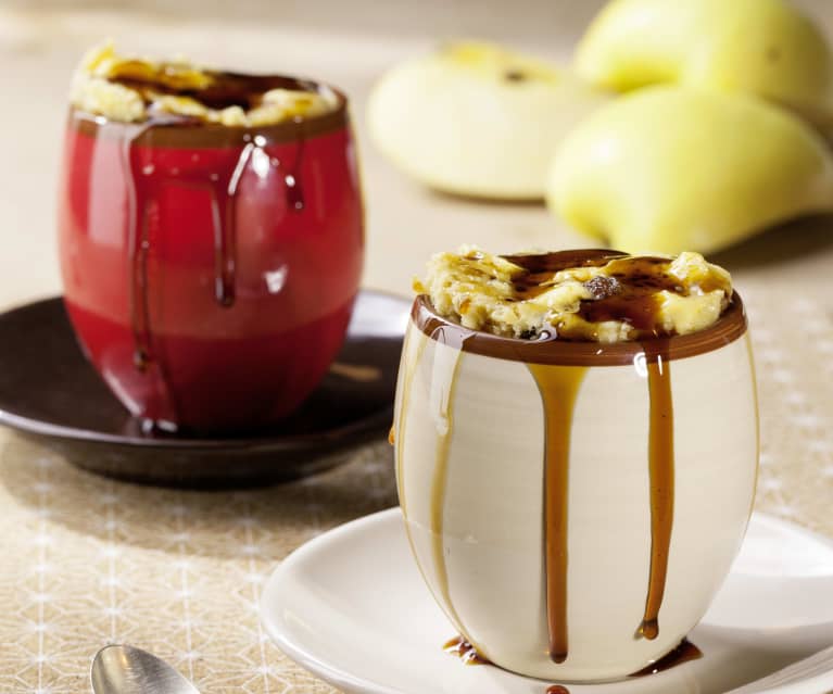 Torta di mele in tazza al microonde - Ricette di Gabri