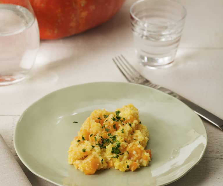 Arroz con calabaza para deportistas