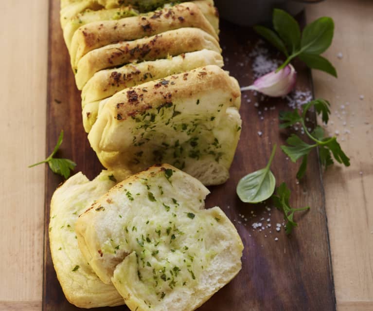 Pane a fisarmonica alle erbe