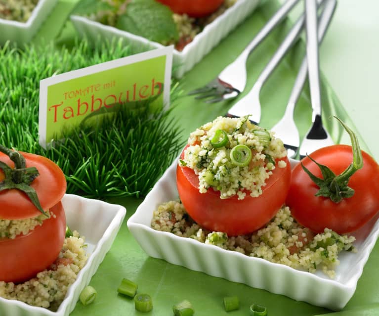 Tomaten mit Tabbouleh