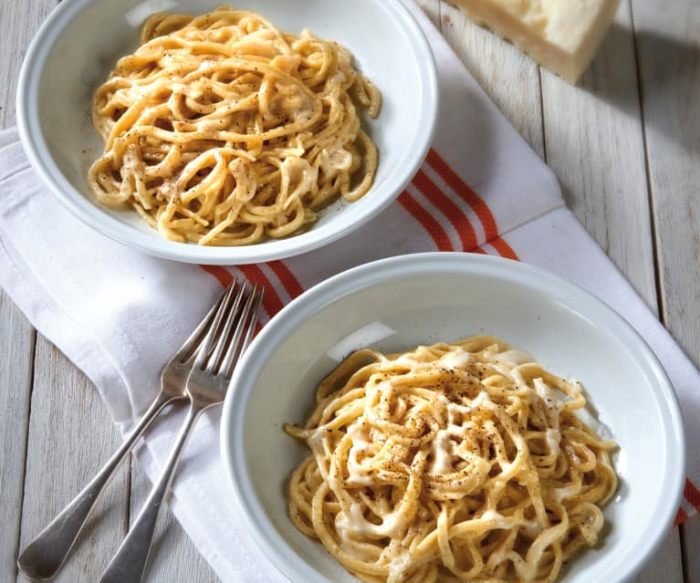 Spaghetti cacio e pepe