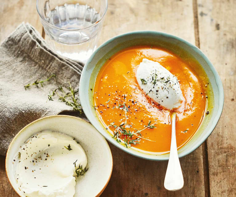 Soupe de butternut et chantilly au gingembre - Cookidoo® – the official ...