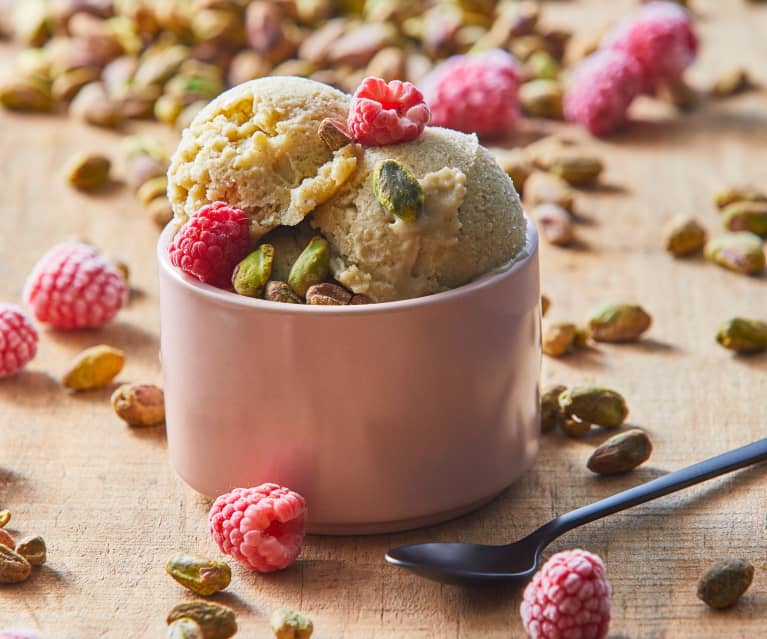 Vegan Pistachio and Cardamom Ice Cream