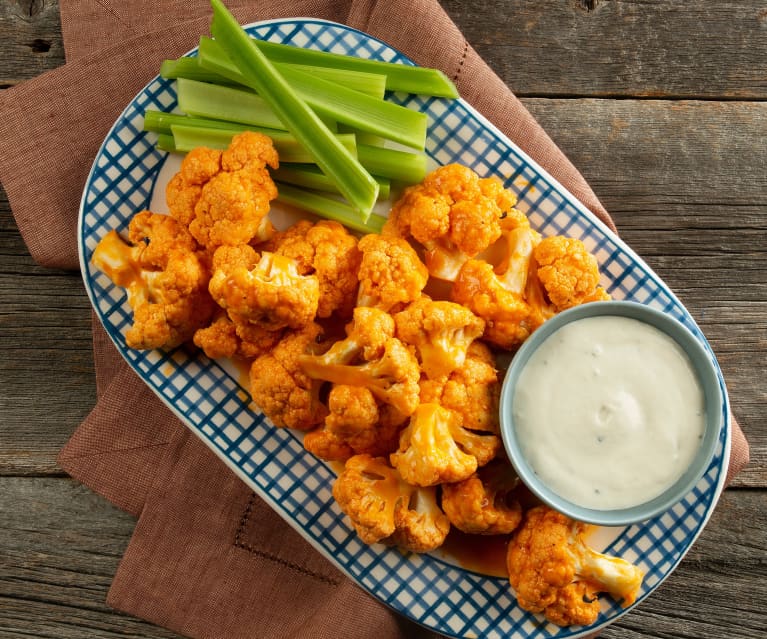 Buffalo Cauliflower Bites