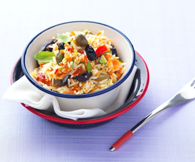 Salade De Riz Aux Legumes Cookidoo La Plateforme De Recettes