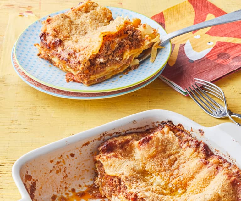 Recette - Lasagne bolognaise en vidéo 