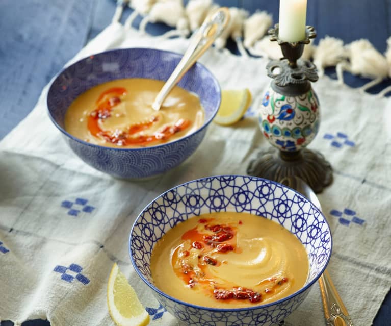 Rote-Linsen-Suppe - Mercimek Çorbası