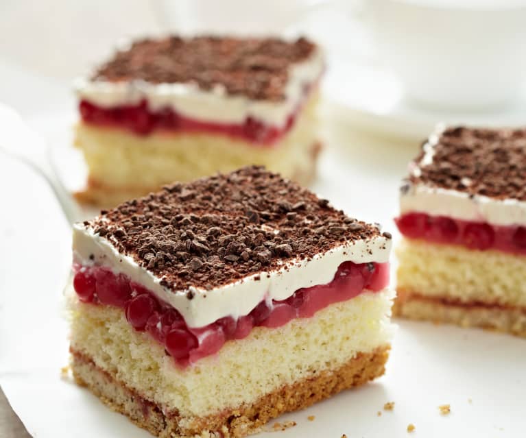 Johannisbeer-Schnitte