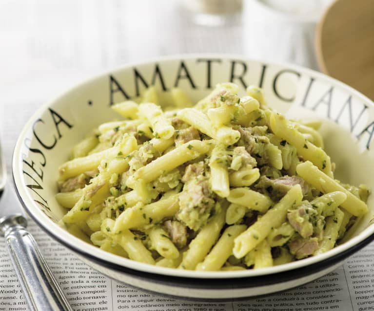 Penne pasta with tuna - Cookidoo® – the official Thermomix® recipe platform