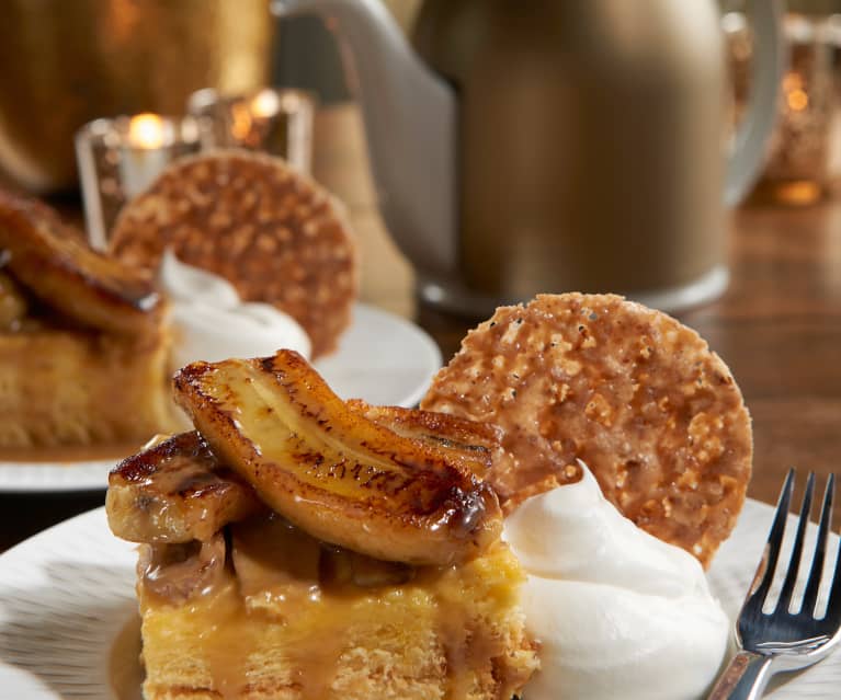 Bananas Foster Bread Pudding