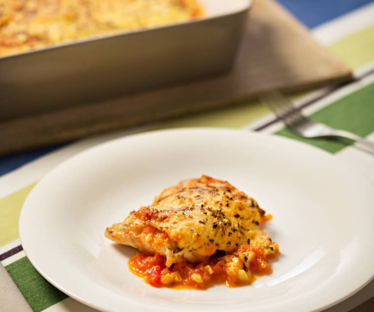 Spaghetti de légumes à la pizzaïola