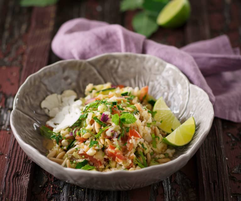 Salade de légumes citronée