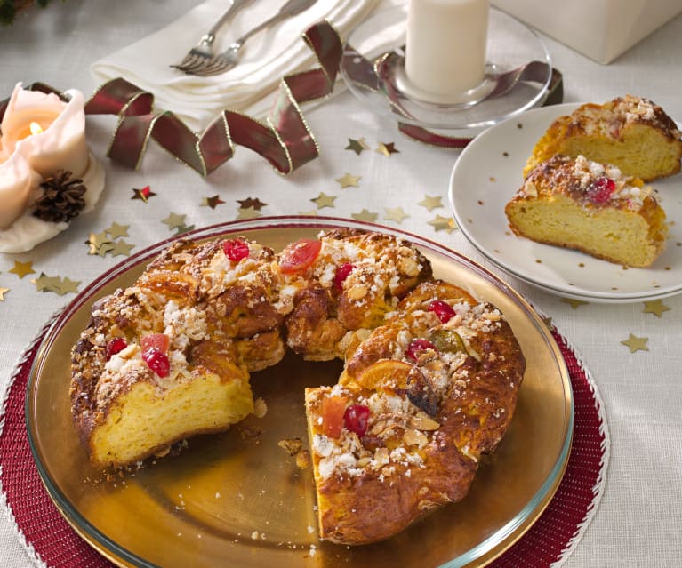 Roscón de Reyes sin gluten