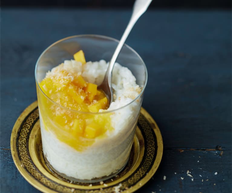 Recette Riz gluant à la mangue - Seb