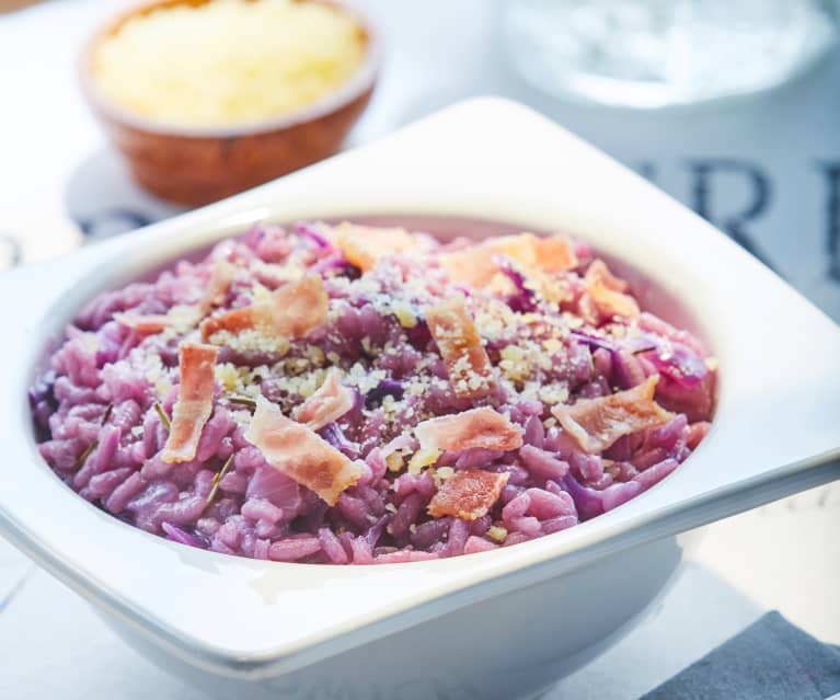 Risotto al vino tinto