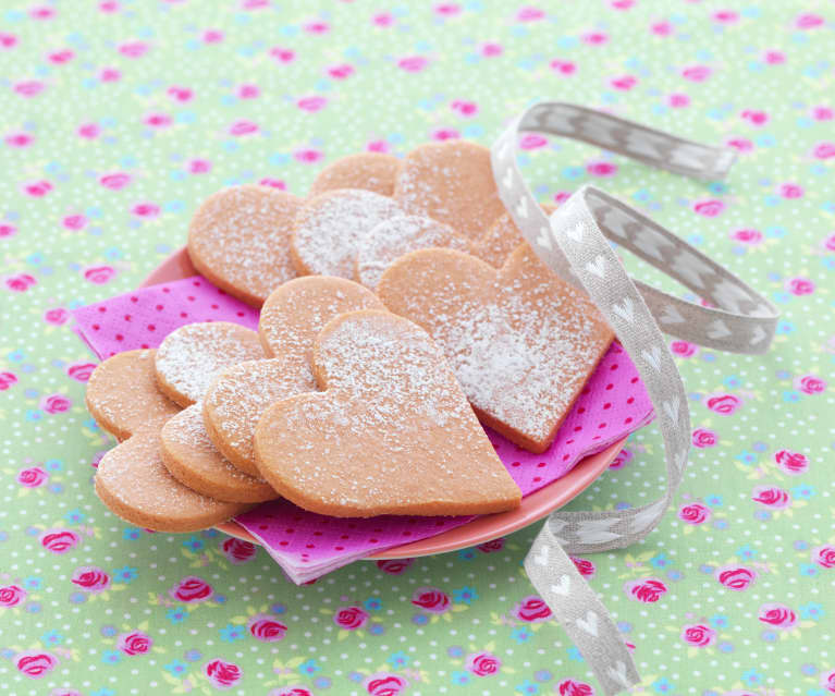 Cœurs sablés rose Cœurs sablés rose