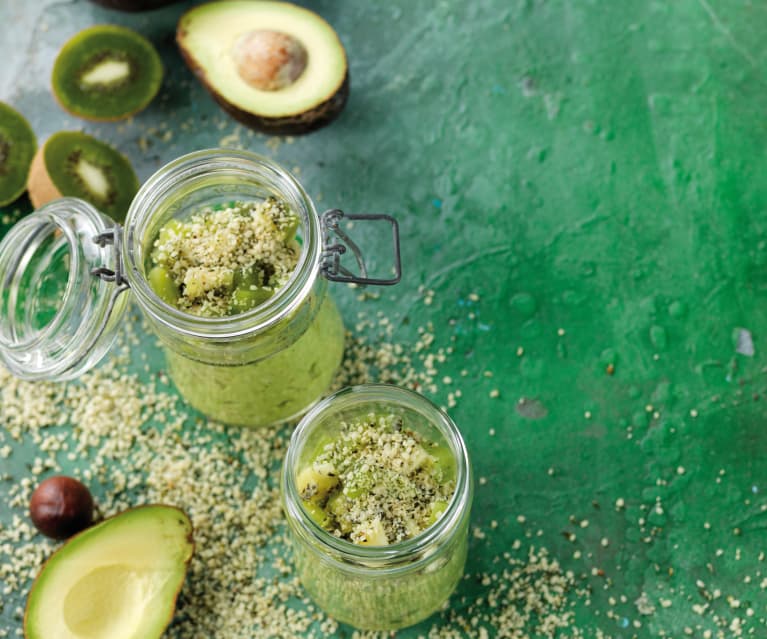 Overnight Oats with Avocado and Kiwi - Cookidoo® – resmi Thermomix ...