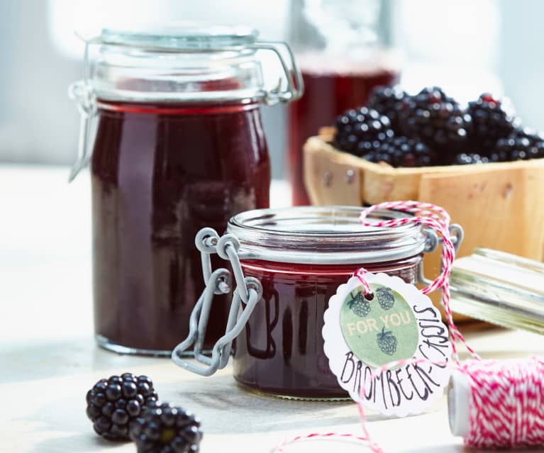 Brombeer-Cassis-Konfitüre