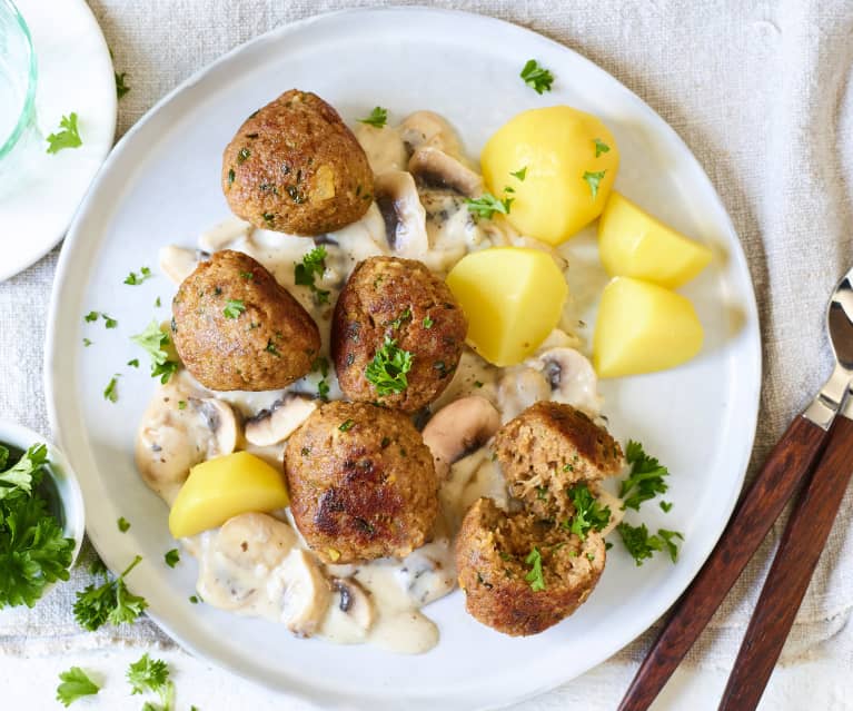 Köttbullar mit Pilzsauce