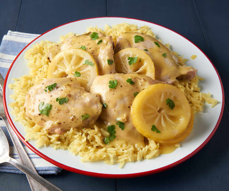 Lemon Rosemary Chicken and Rice