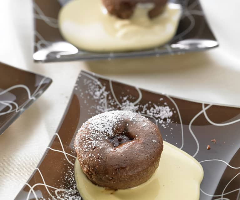 Soufflé di cioccolato con sorpresa