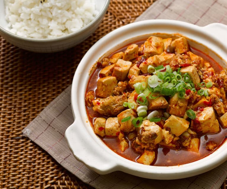 Mapo tofu con cerdo