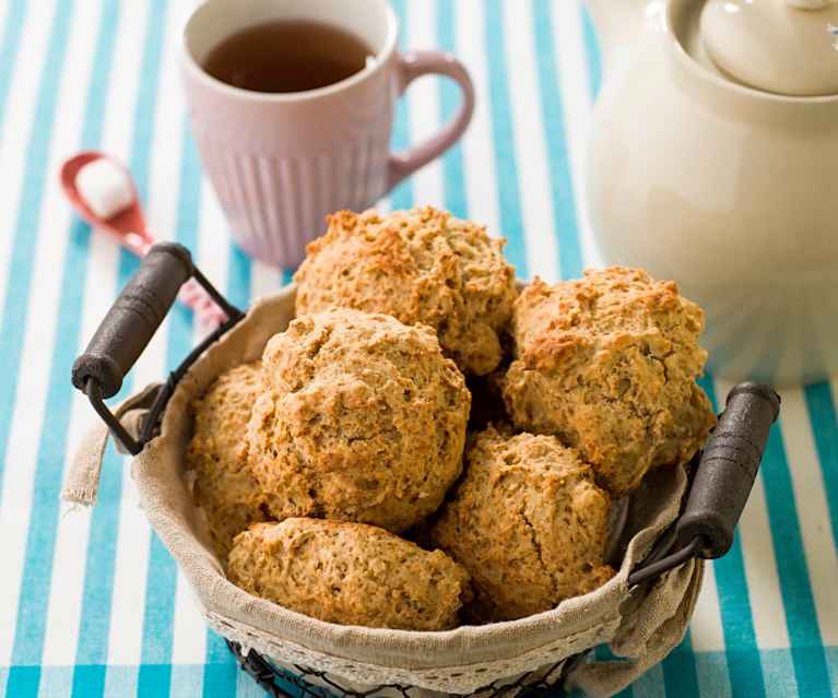 Scones integrais com ervas aromáticas