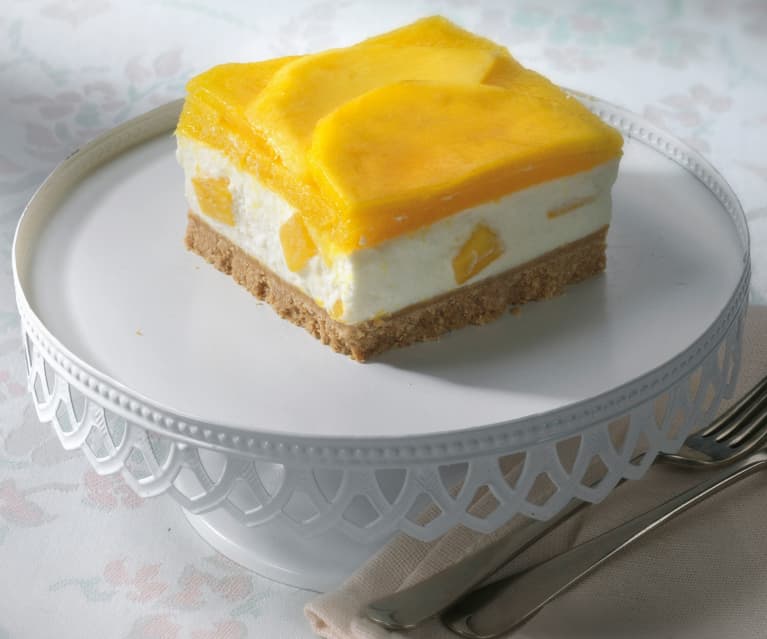 Mango cheesecake