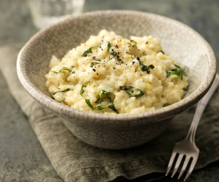 Courgette and Feta Risotto