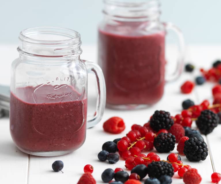 Smoothie de frutos vermelhos