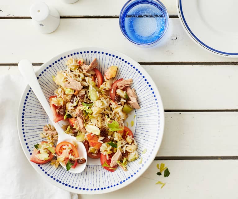 Sizilianischer Reissalat mit Thunfisch