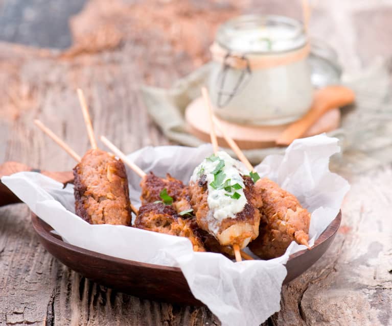 Cevapcici med tzatziki