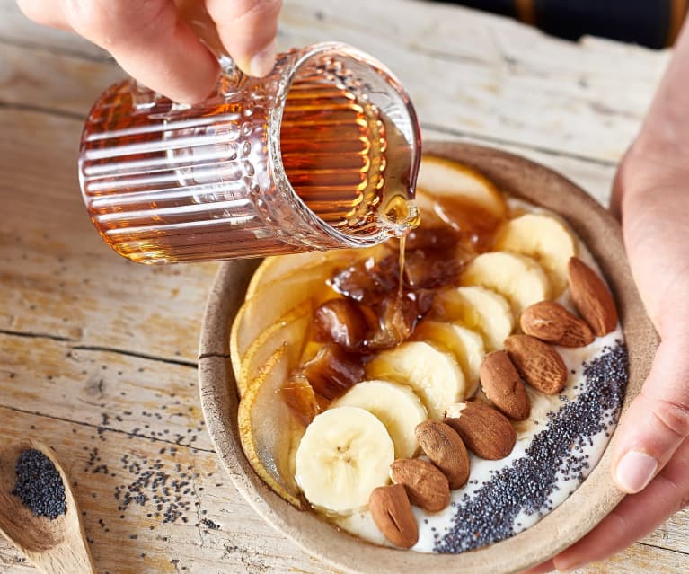 Porridge aux fruits secs et pavot