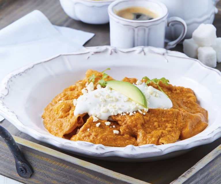 Chilaquiles rojos