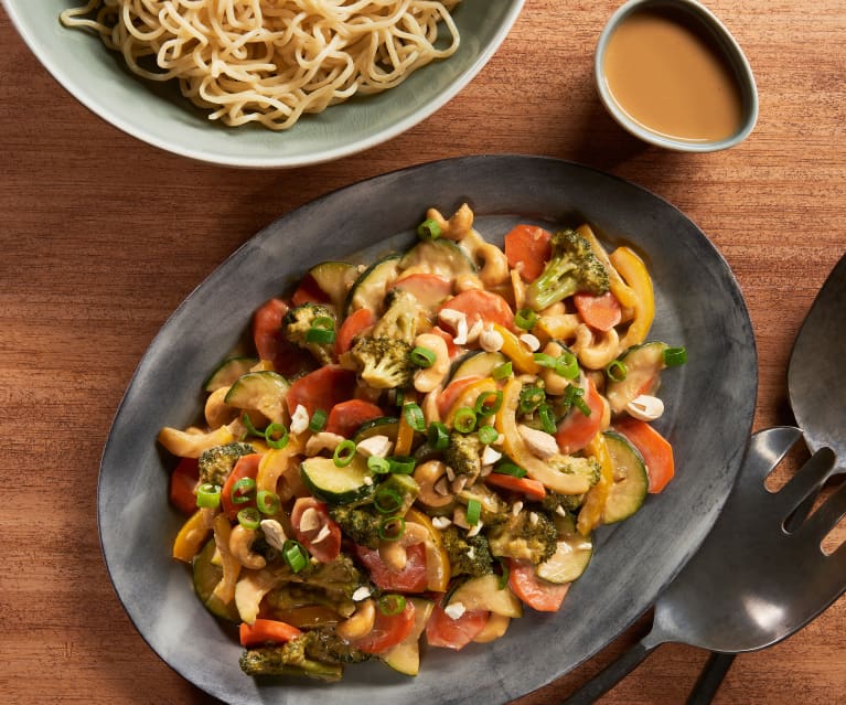 Vegan Cashew Sauté Vegan Cashew Sauté