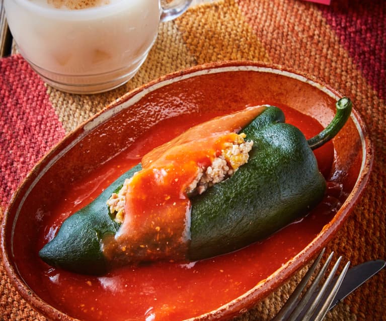 Chiles rellenos de fruta - Cookidoo® – la plataforma de recetas oficial de  Thermomix®