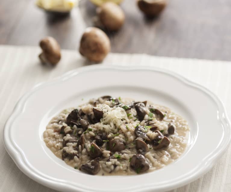 Arroz con champiñones Portobello - Cookidoo® – la plataforma de recetas  oficial de Thermomix®