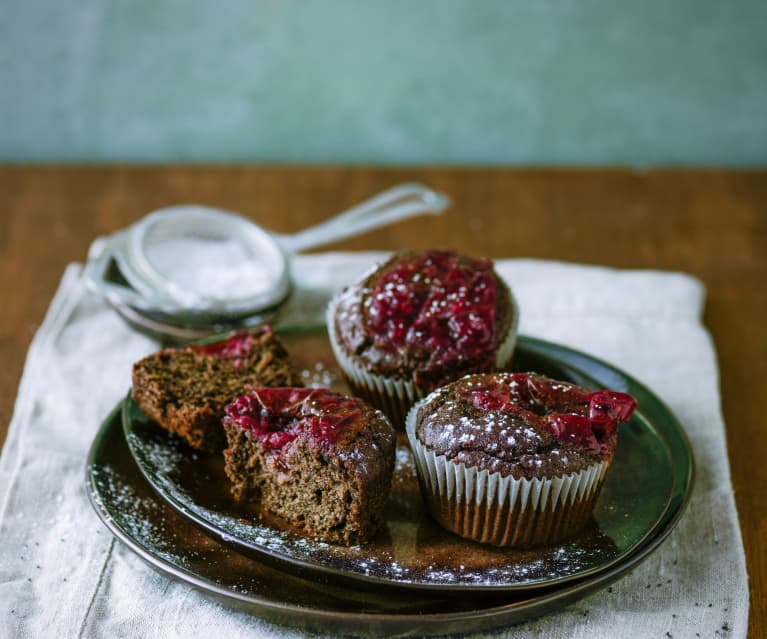 Rote-Rüben-Muffins mit Mohn