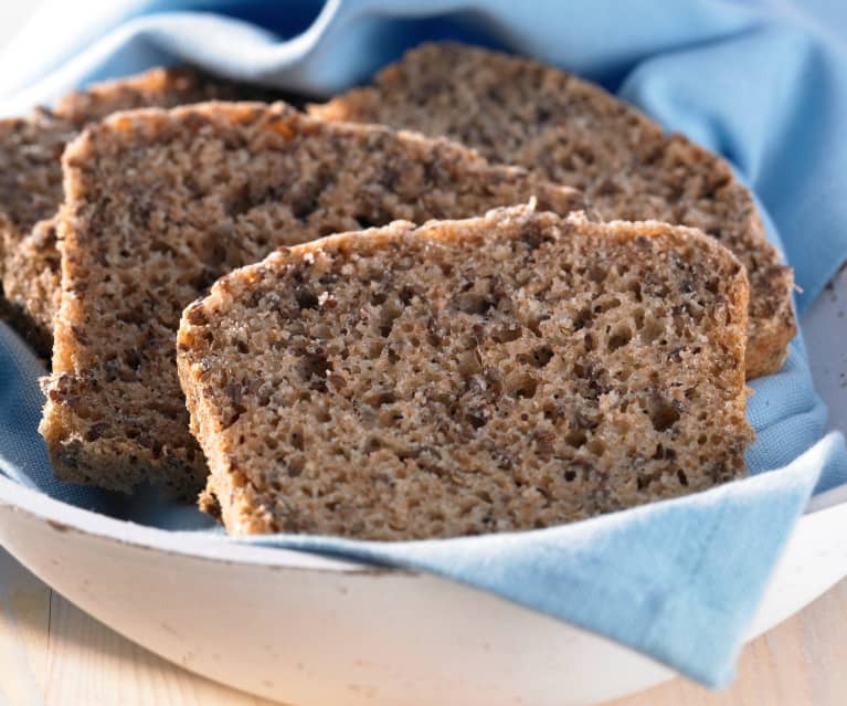 Recette pain au four au lin et graines de tournesol