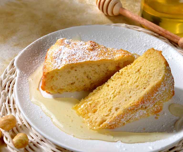 Focaccia sucrée à la noisette