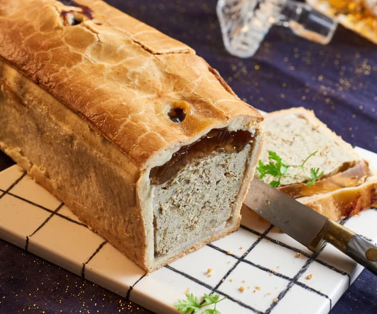 Pâté en croûte aux champignons facile et rapide